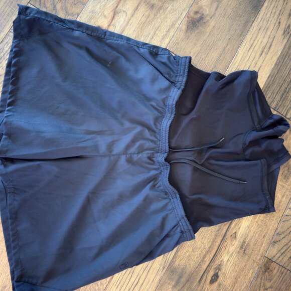 Alpine Design Outdoor Adventure Gear Black Pull On Drawstring Shorts Women Large - Picture 8 of 8